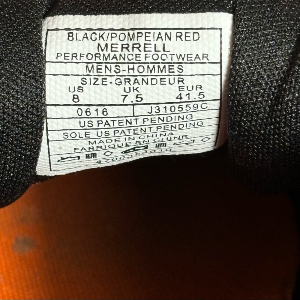 Merrell Versatile Performance Runner Black/Pompei… - image 7